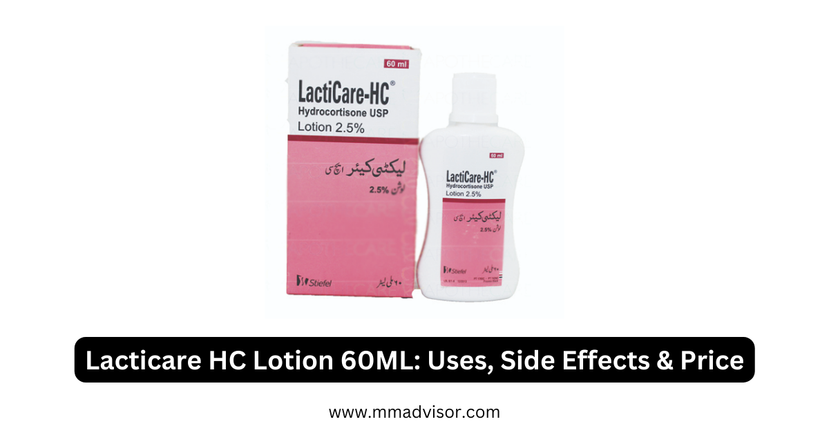 Lacticare HC Lotion 60ML: Uses, Side Effects & Price