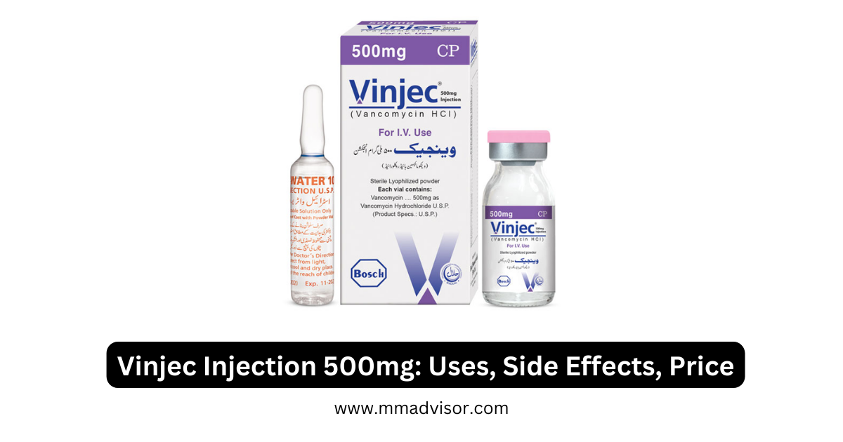 Vinjec Injection 500mg: Uses, Side Effects, Price