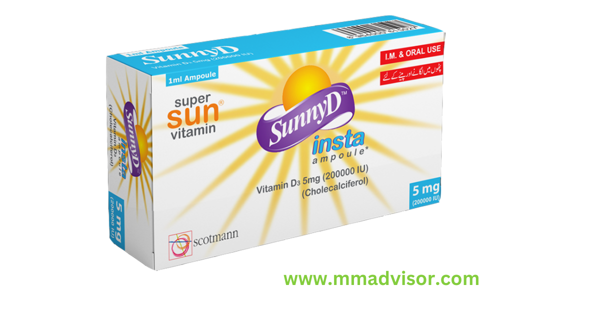 Sunny D insta Vitamin D3: Unlocking Its Uses, Side Effects, Prices, Precautions, Interactions, and Overdose
